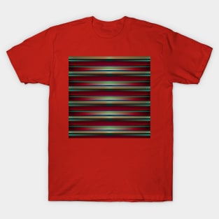 Parallel lines 3d pattern T-Shirt